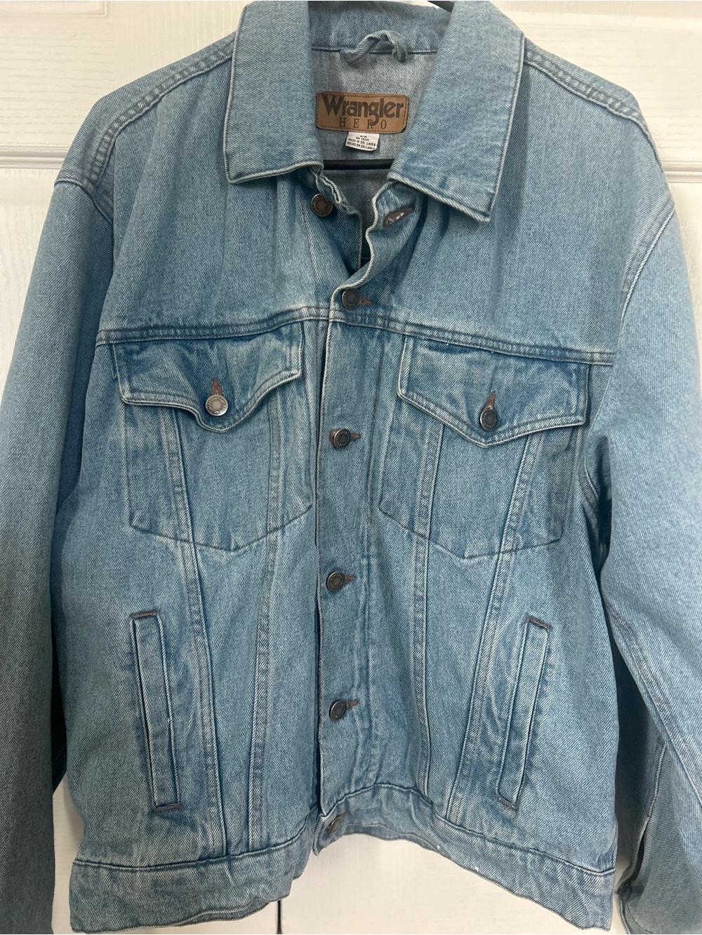 Vintage Wrangler Light Blue Denim Jean Jacket